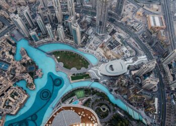 Dubai from top