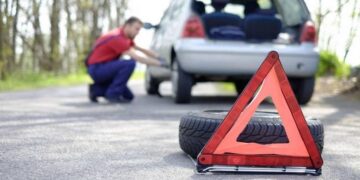 What do you do if your car breaks down in the middle of the road?