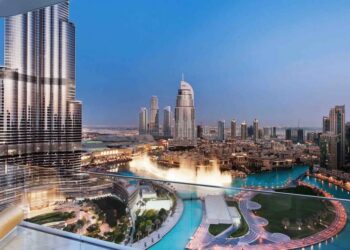 Another skyscraper - IL Primo - gets topped out in Opera District in Dubai