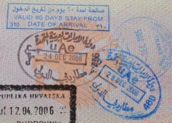 How to apply for a five-year UAE tourist visa through a typing center?