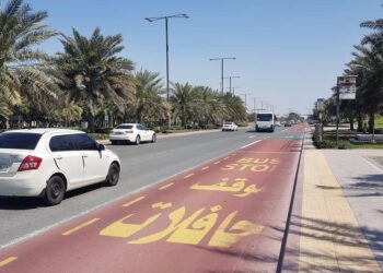 Watch out for these road markings in Abu Dhabi to avoid a Dh2,000 fine