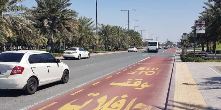 Watch out for these road markings in Abu Dhabi to avoid a Dh2,000 fine