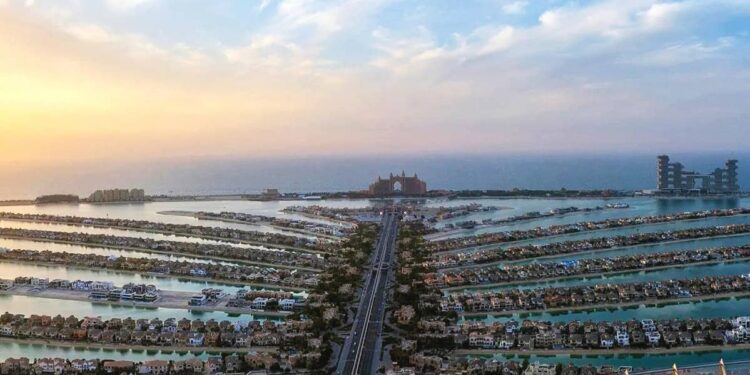 Dubai has the third-largest row of billionaires in the world, on the Palm Jumeirah