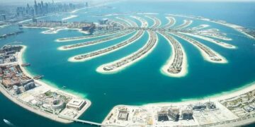 There are three Dubai residential communities that are close to hitting 100% value gains in 12 months - Palm being one of them