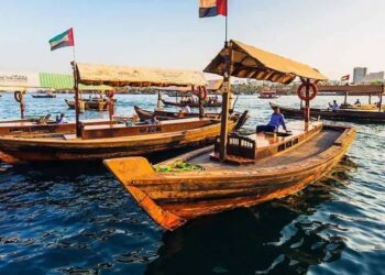 For under Dh2, you can explore Dubai Creek on an abra