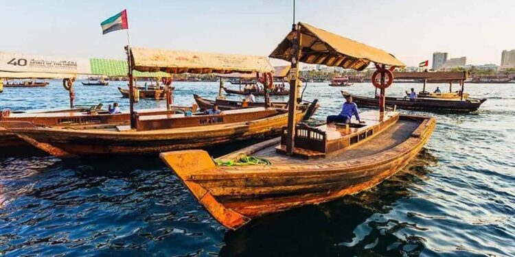 For under Dh2, you can explore Dubai Creek on an abra