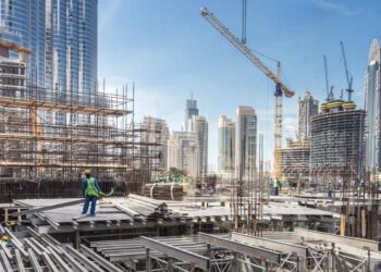 In the UAE, the construction sector announces a whopping 135% increase in projects