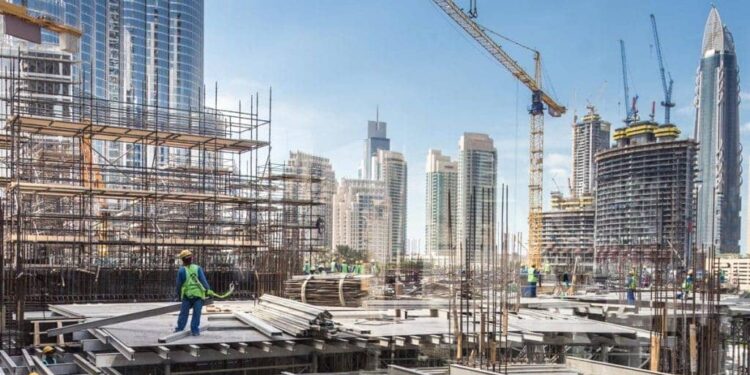 In the UAE, the construction sector announces a whopping 135% increase in projects
