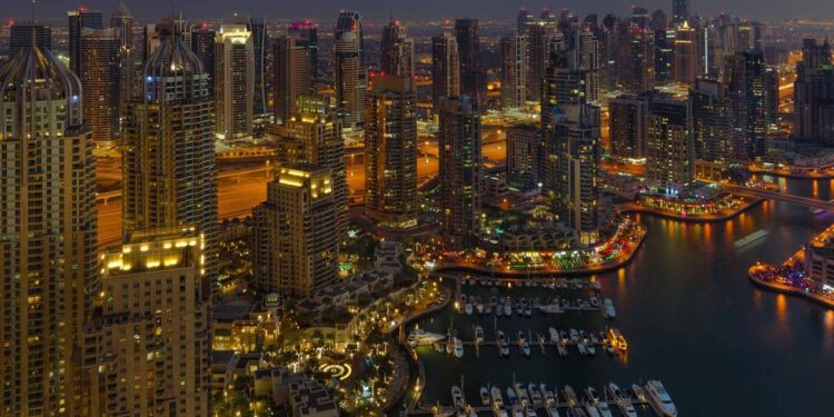 A new luxury real estate project in Dubai is nearing completion