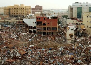 The value of rents paid to residents of demolished neighborhoods in Jeddah amounts to $237.2 million