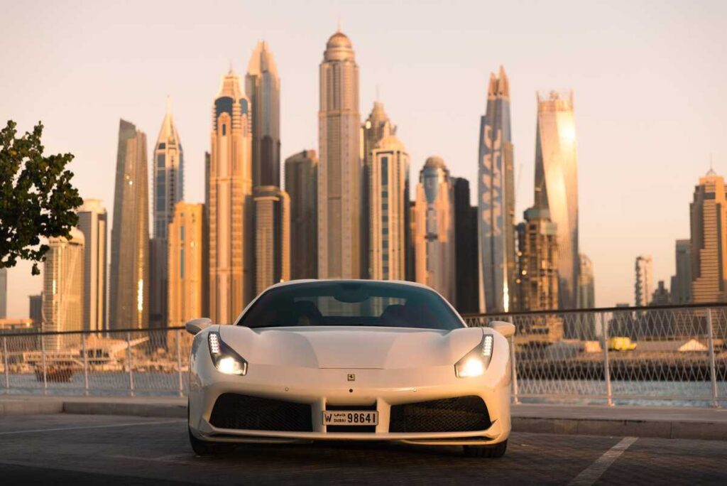 The security deposit for Dubai car rentals must be returned within 30 days of the rental