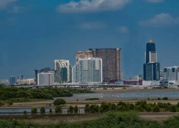 Dubai Creek Views, Azizi's 587-unit project, is nearing completion