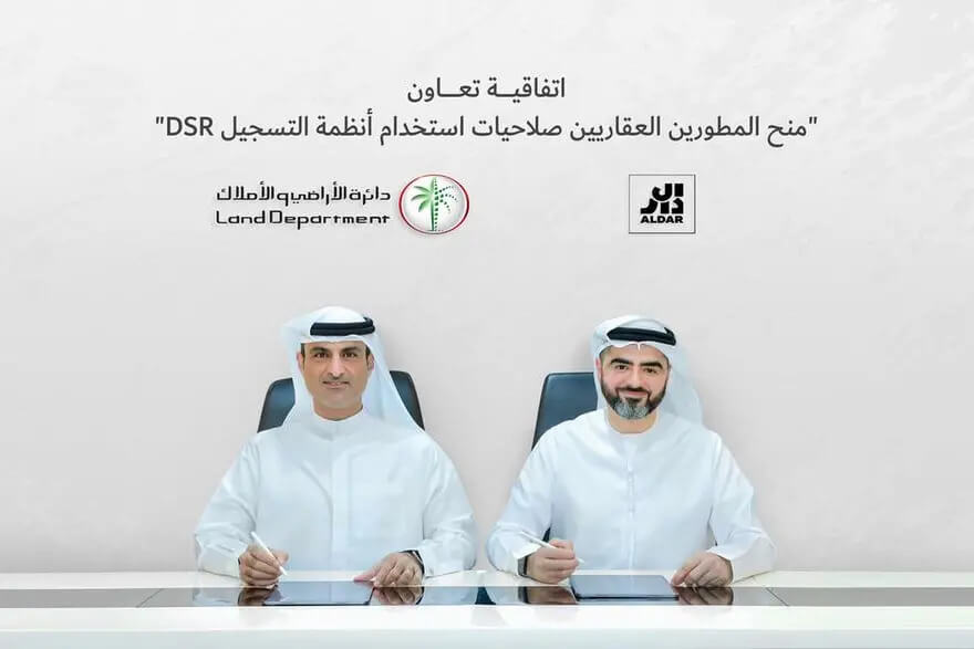 The Dubai Land Department signs a deal with seven developers to manage real estate transactions