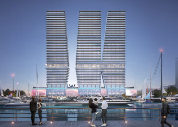 W Residences at Dubai Harbor are the first three-tower development by Arada