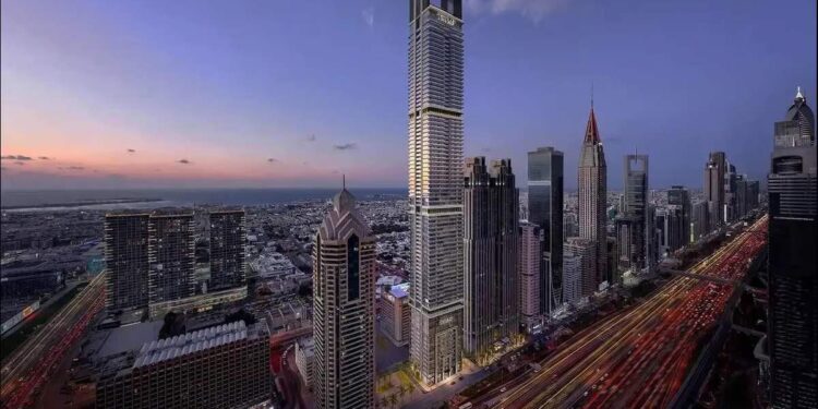 Trump Tower in Dubai