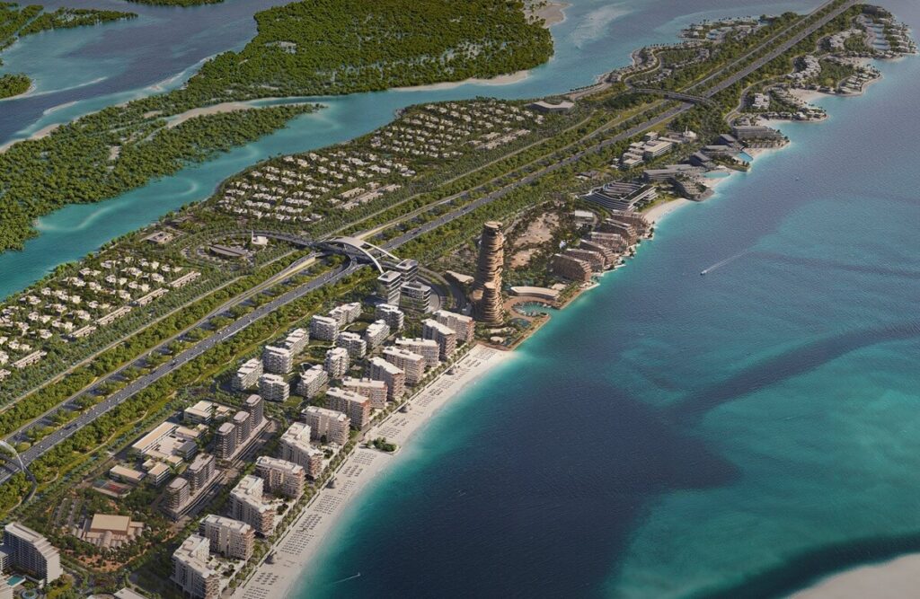 Aldar's new masterplan for Fahid Island in Abu Dhabi