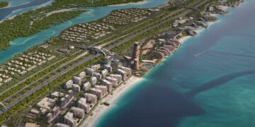 Aldar's new masterplan for Fahid Island in Abu Dhabi