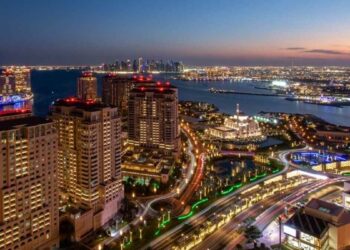 In Qatar, real estate trading volume exceeded $84 million last week