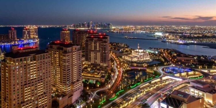 In Qatar, real estate trading volume exceeded $84 million last week